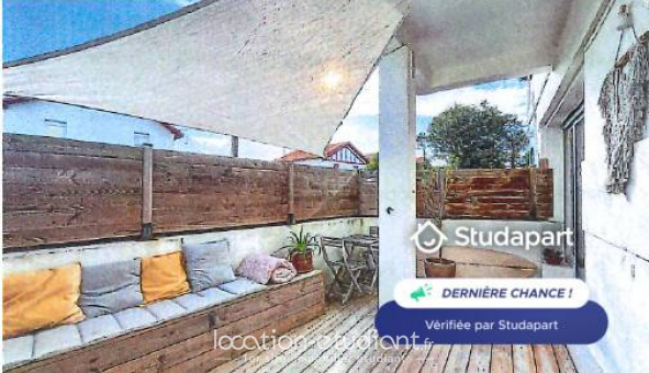 Logement �tudiant T2 &agrave; Biarritz (64200)