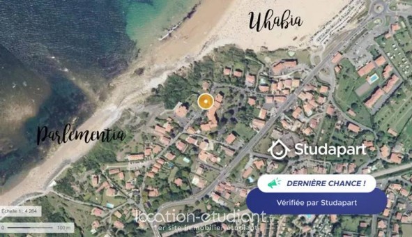 Logement tudiant T2 à Bidart (64210)