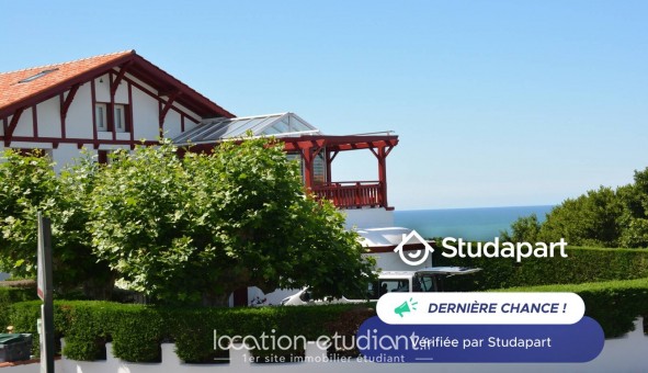 Logement tudiant T2 à Bidart (64210)