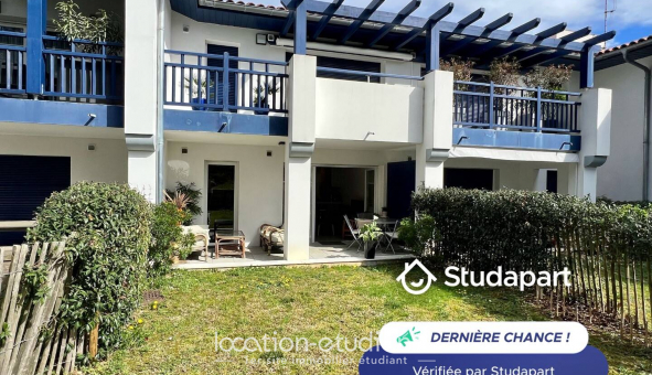 Logement tudiant T2 à Bidart (64210)