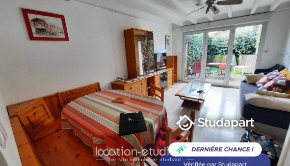 Logement tudiant Location T2 Meublé Bidart (64210)