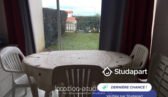 Logement tudiant T2 à Bidart (64210)