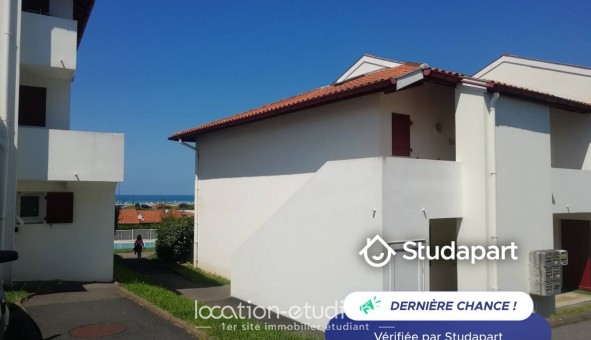 Logement étudiant T2 à Bidart (64210)