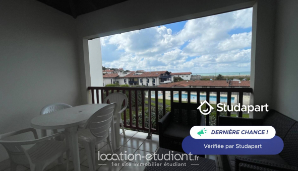 Logement �tudiant T2 &agrave; Bidart (64210)