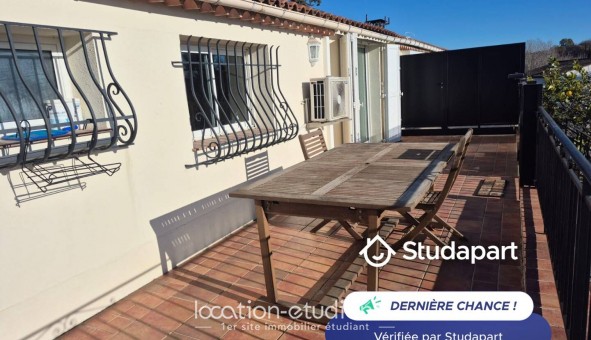 Logement �tudiant T2 &agrave; Biot (06410)