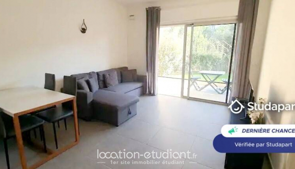 Logement �tudiant T2 &agrave; Biot (06410)