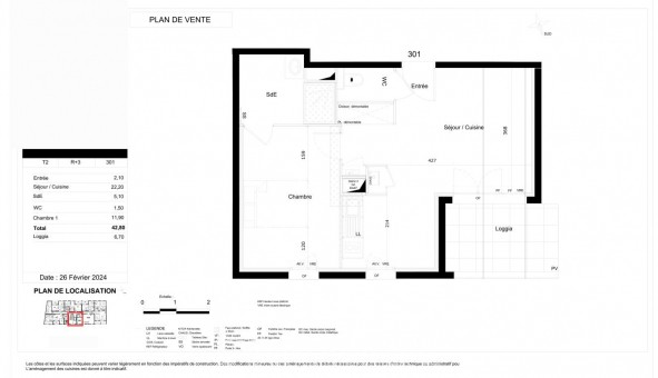 Logement �tudiant T2 &agrave; Biscarrosse (40600)