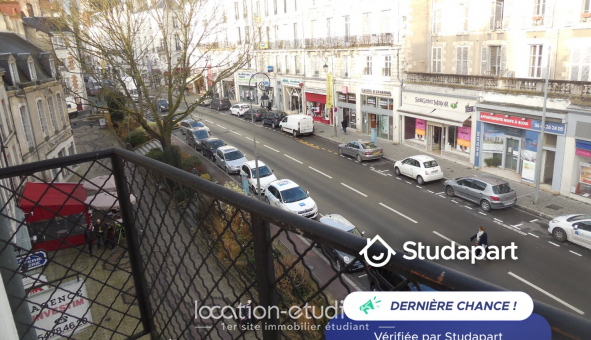 Logement �tudiant T2 &agrave; Blois (41000)