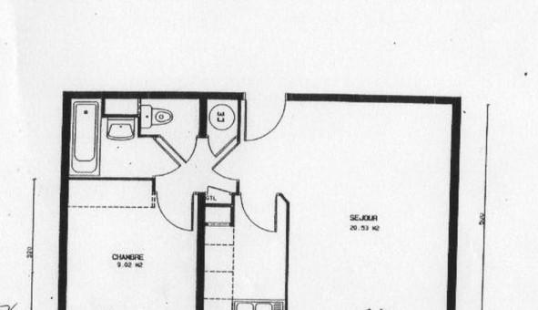 Logement tudiant T2 à Boisemont (95000)