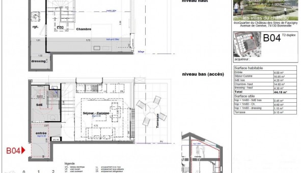 Logement tudiant T2 à Bonneville (74130)