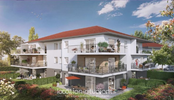 Logement �tudiant T2 &agrave; Bons en Chablais (74890)