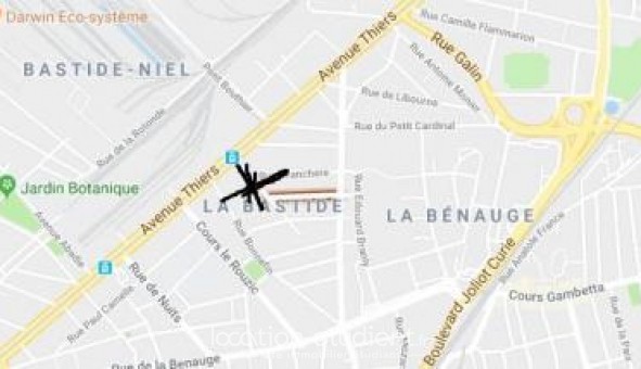 Logement tudiant T2 à Bordeaux (33300)