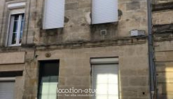Logement �tudiant T2 à Bordeaux (33300)
