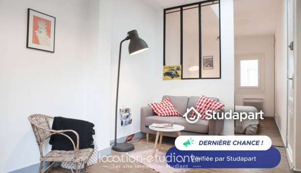 Logement étudiant Location T2 Meublé Bordeaux (33300)