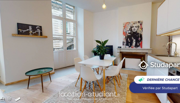 Logement tudiant Location T2 Meublé Bordeaux (33300)