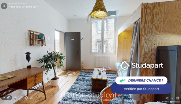 Logement tudiant T2 à Bordeaux (33300)