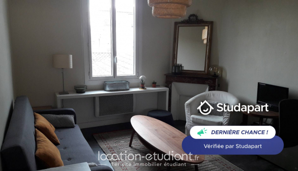 Logement tudiant Location T2 Meublé Bordeaux (33300)