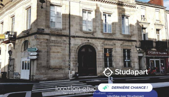 Logement tudiant Location T2 Vide Bordeaux (33300)