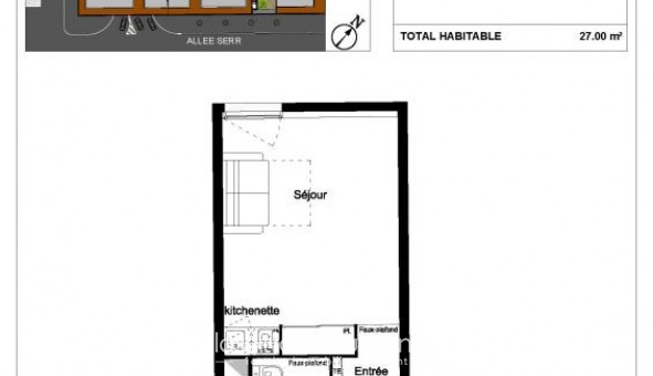 Logement tudiant T2 à Bordeaux (33300)