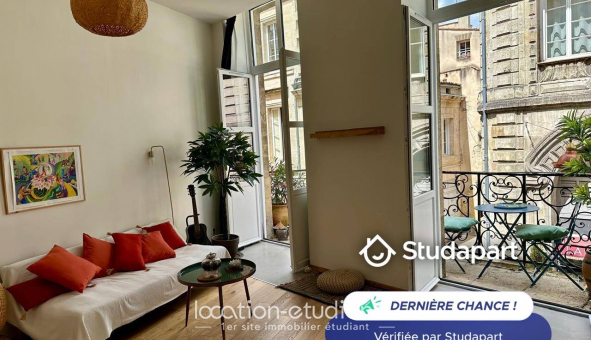 Logement �tudiant Location T2 Meubl&eacute; Bordeaux (33300)