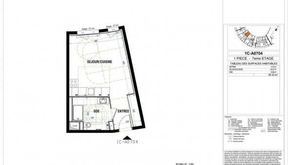 Logement �tudiant T2 &agrave; Bordeaux (33300)