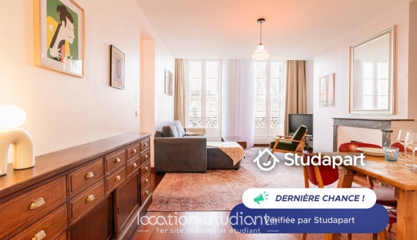Logement étudiant T2 &agrave; Bordeaux (33300)