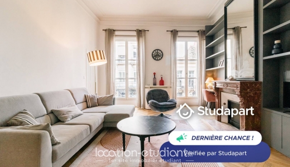 Logement étudiant Location T2 Meubl&eacute; Bordeaux (33300)