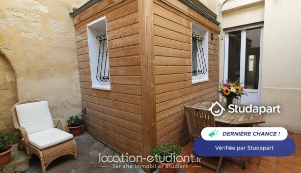 Logement �tudiant Location T2 Meubl&eacute; Bordeaux (33300)