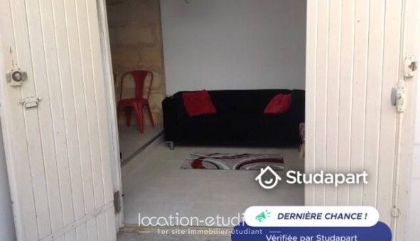 Logement �tudiant T2 &agrave; Bordeaux (33300)
