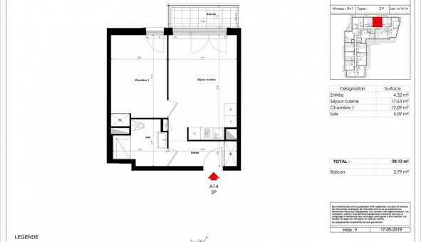 Logement tudiant T2 à Bornel (60540)