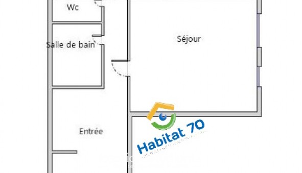 Logement tudiant T2 à Bouhans ls Lure (70200)