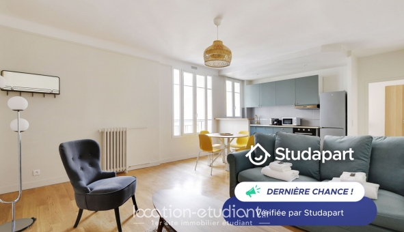 Logement étudiant T2 &agrave; Boulogne Billancourt (92100)