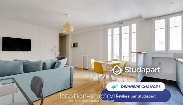 Logement étudiant T2 &agrave; Boulogne Billancourt (92100)
