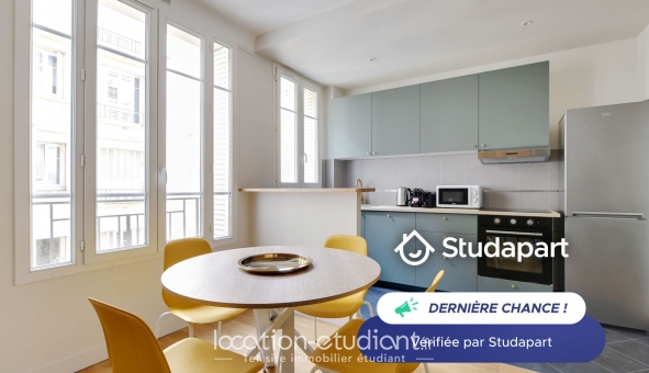 Logement étudiant T2 &agrave; Boulogne Billancourt (92100)