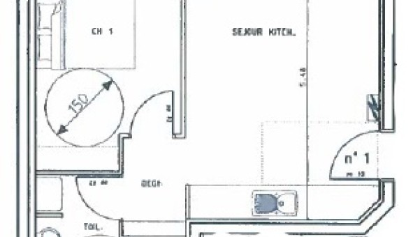 Logement tudiant T2 à Bouray sur Juine (91850)