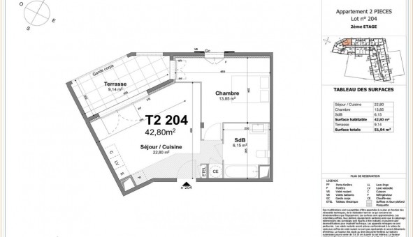 Logement �tudiant T2 &agrave; Brignoles (83170)