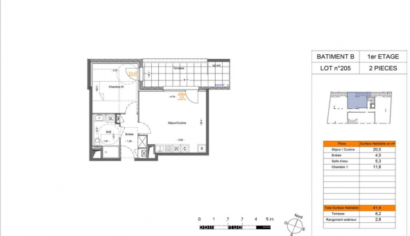 Logement �tudiant T2 &agrave; Brumath (67170)