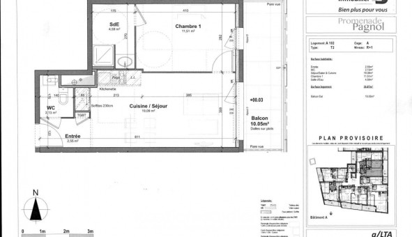 Logement tudiant T2 à Bruz (35170)