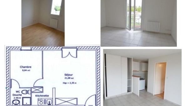 Logement tudiant T2 à Buxerolles (86180)