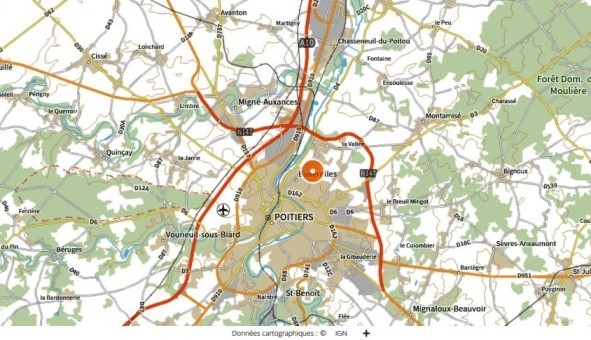 Logement tudiant T2 à Buxerolles (86180)