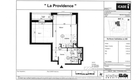 Logement �tudiant T2 &agrave; Caen (14000)