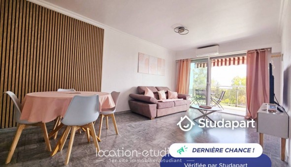 Logement tudiant Location T2 Meublé Cagnes sur Mer (06800)