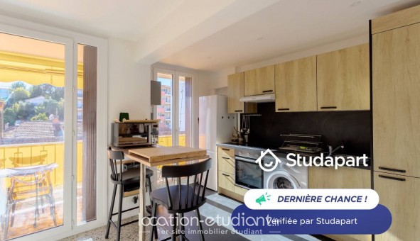 Logement tudiant T2 à Cagnes sur Mer (06800)