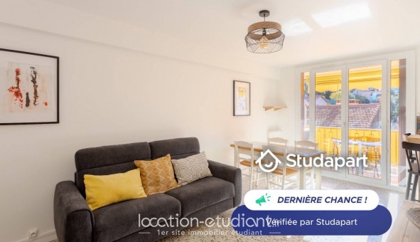 Logement tudiant T2 à Cagnes sur Mer (06800)