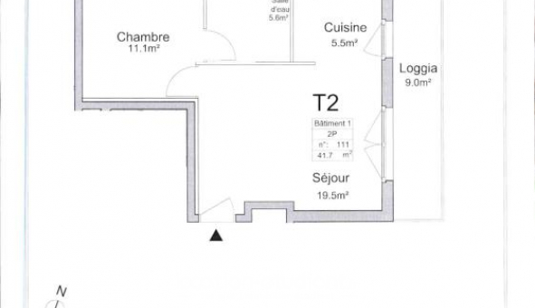 Logement �tudiant T2 &agrave; Calais (62100)