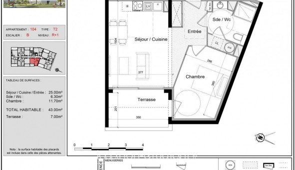 Logement tudiant T2 à Canet en Roussillon (66140)