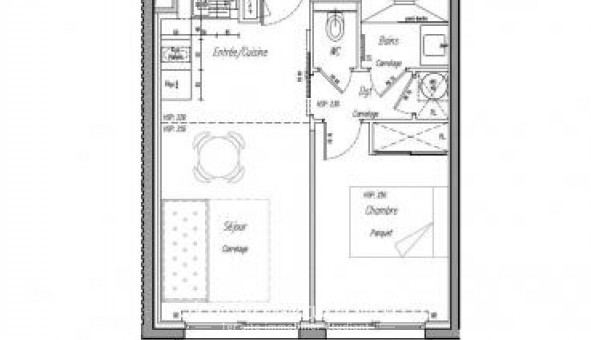 Logement tudiant T2 à Cannes (06400)