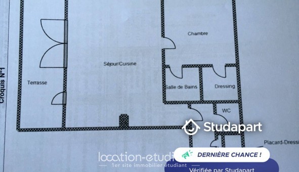 Logement tudiant T2 à Cannes (06400)
