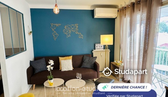 Logement tudiant T2 à Cannes (06400)