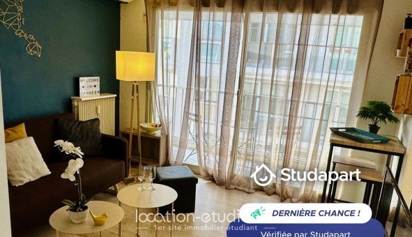 Logement tudiant T2 à Cannes (06400)